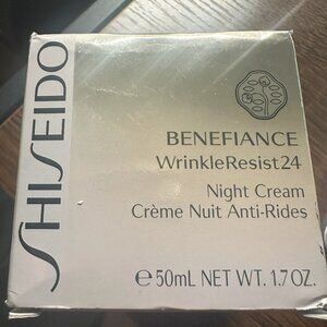 Shiseido Benefiance WrinkleResist24 Night Cream, 50ml/ 1.7 oz, NIB, Sealed